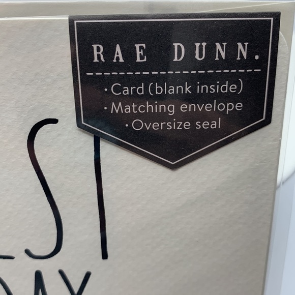 Rae Dunn BEST DAY EVER celebration card - Picture 3 of 5